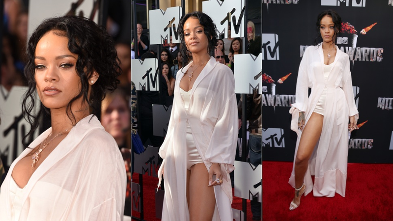 Illustration for article titled Hideous Dresses and Cool Shoes at the MTV Movie Awards